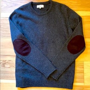 Grey Wool Blend Frank & Oak Sweater